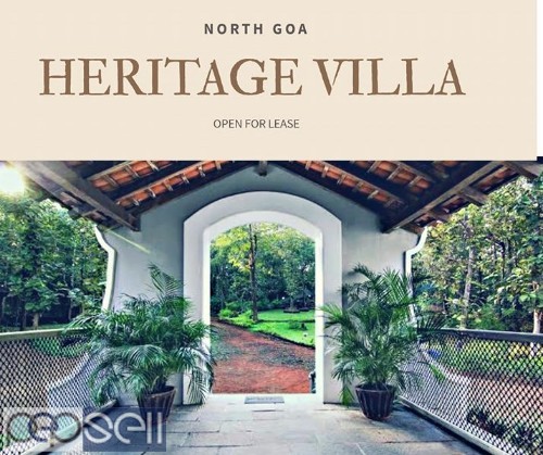 Heritage Villa Open For Commercial Lease, NORTH GOA 0 