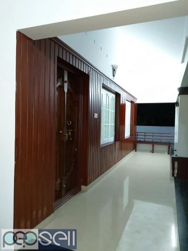 6.5 cent plot with 1850Sqft 3 bed room attached house near Pathirappally NH junction Alappuzha. 2 