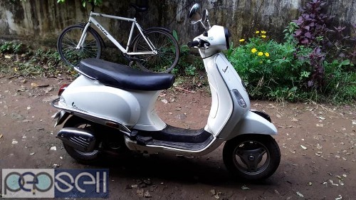 Vespa scooter 2013 model white color urgent sale 1 