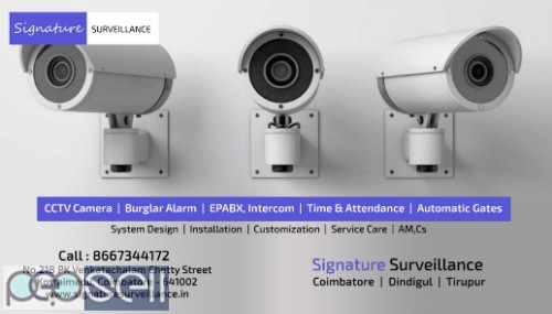 Signature - CCTV Dealers in Tirupur - Find âœ“CCTV Security Camera Dealers, CCTV Suppliers, CCTV Camera Dealers in Tirupur 1 