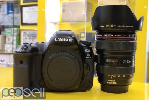 2 years used Canon 5D IV with 24-105 for sale 0 