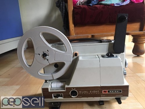 Naigai dual eight 8mm film projector for sale 0 