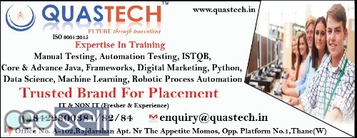 Software Testing, Java, Python, Digital Marketing, RPA Course Training Institute | QUASTECH  5 