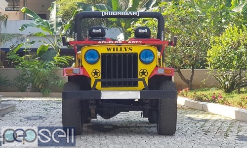Mahindra jeep 1994 model for sale at Chalakudy 1 