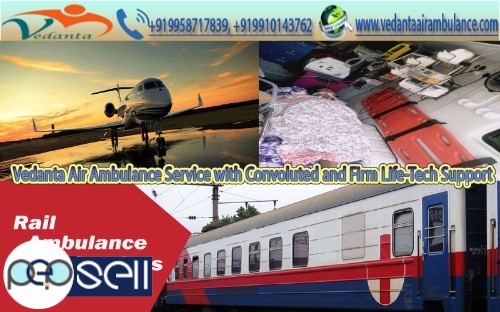 Expert MBBS Team and Paramedics On-board Service-Vedanta Air Ambulance in Delhi 0 