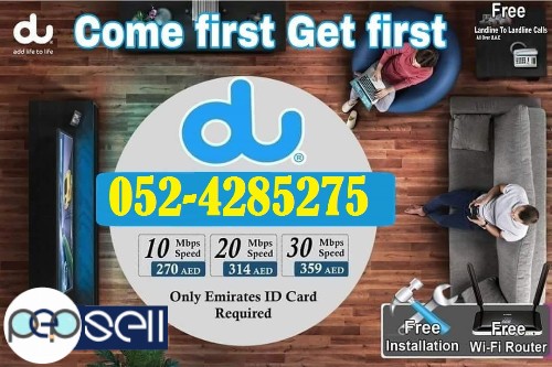 DU WIFI HOME INTERNET PACKAGES FREE INSTALLATION AND 10% MONTHLY DISCOUNT 1 