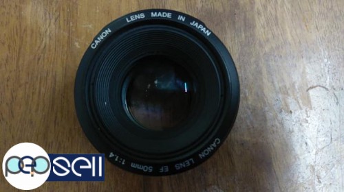Canon 50 mm 1.4 for sale at Trivandrum 1 