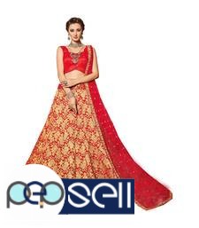 Visit Mirraw - To Buy Red Lehengas At Lowest Cost 2 