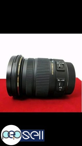 Sigma 17-50 f/2.8 CROP SENSOR Lens for canon. 1 