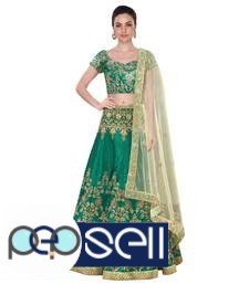 Shop Green Lehengas From Mirraw In Cheap Rate 0 