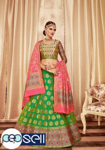 Shop Green Lehengas From Mirraw In Cheap Rate 3 