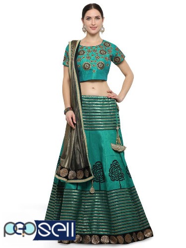Shop Green Lehengas From Mirraw In Cheap Rate 4 
