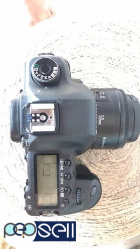 Canon 5d mark ii 50 mm lens & battery ... good condition 2 