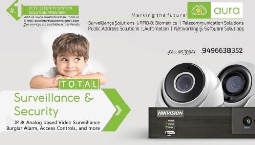 CCTV Camera Installation - Aura Business Solutions - Alappuzha-Haripad-Kayamkulam 0 