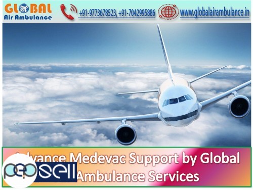 Global Air Ambulance in Indore with Complete Emergency Support 0 