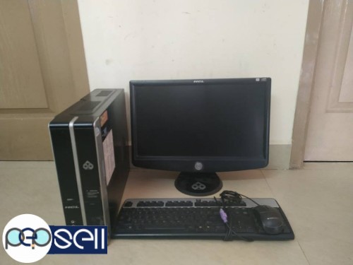 Used dual core cpu with 19" monitor Available full HCL branded system 0 