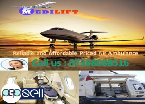 Hire Advanced Medical Facility Air Ambulance Service in Kolkata 0 
