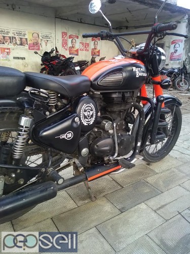 2014 Royal Enfield classic 350 good mileage for sale at Ernakulam 4 