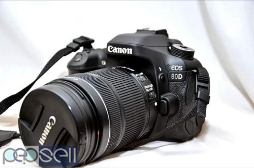 Canon 80D with 18-135mm kit lens 11 month old for sale 0 
