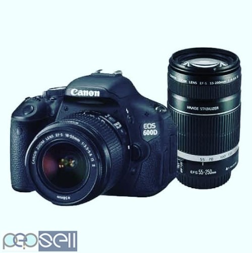 Canon EOS 600D for Rent only 2 
