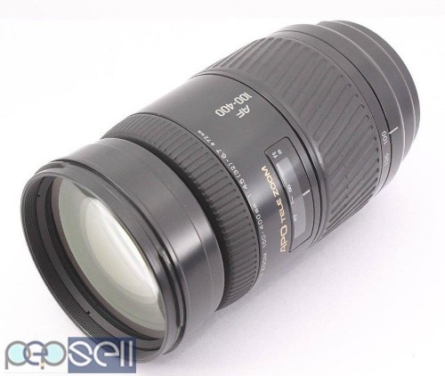 Minolta 100-400 APO Sony Amount Lens Mint Condition at Mannuthy, Thrissur 5 
