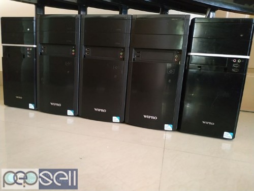 Used Branded Computer For Sale with Slim 15" Lcd. Rate: 5750/- Each Set. 4 