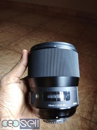 WTS : Sigma 135mm f1.8 Art lens for sale 4 