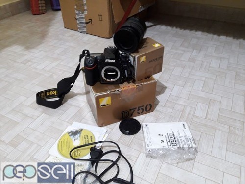 Nikon D750 full frame body with 24-120 FX ED VR f3.5-5.6 and 50mm f1.8D lens 5 