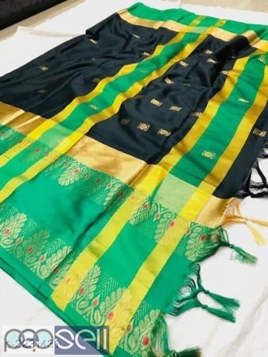 Fancy cotton silk sarees available 1 