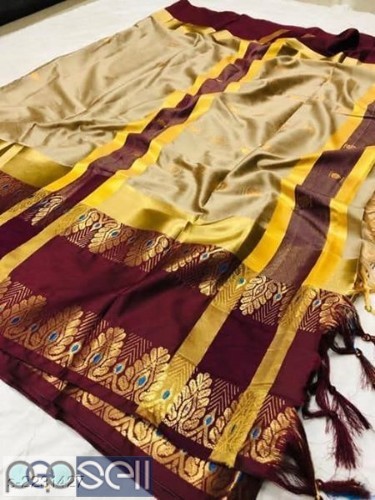 Fancy cotton silk sarees available 3 