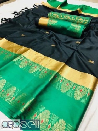 Fancy cotton silk sarees available 4 