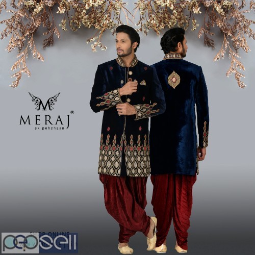 Latest Indo Western Suit for Men - Shop Online 3 