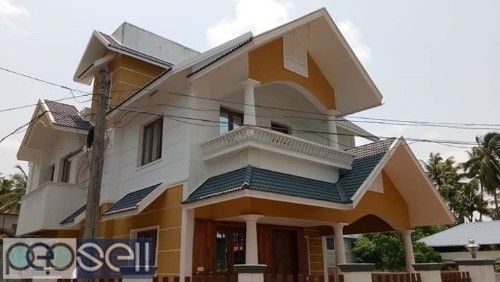 House for sale, Kalamassery, 6 cents, new one, 65 lks. 0 