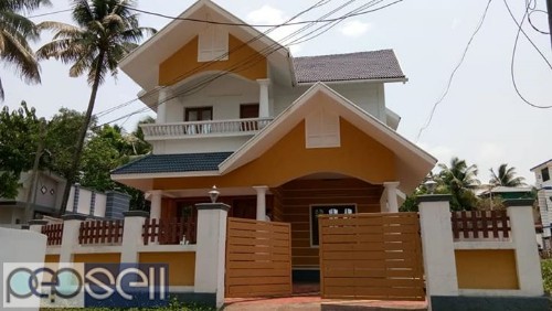 House for sale, Kalamassery, 6 cents, new one, 65 lks. 1 