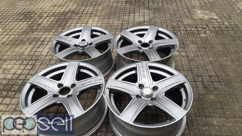 15 inch gtr alloys less used for sale 2 