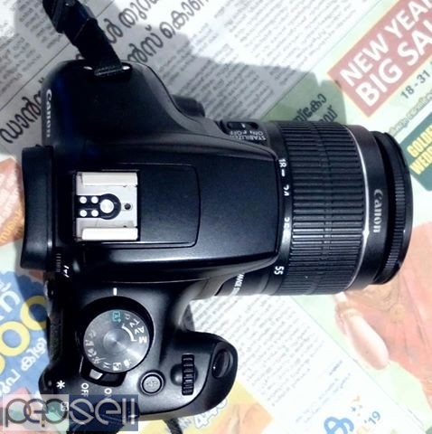 Canon 1300d with 18-55 mm lens for sale 2 