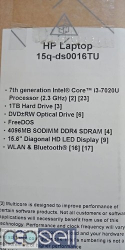 Core i3 processor, 7th gen, 4gb DDR 4 Ram, Gently used Laptop 3 
