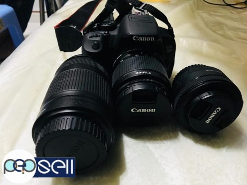 Canon D700 + 18-55mm + 50-250mm + 50mm Prime Lens 0 