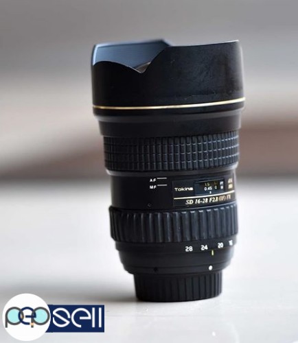 Tokina Lens 16-28 F.2.8 AF Fx for Nikon Cameras 0 