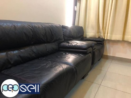 3+1+1 pure leather sofa available 3 