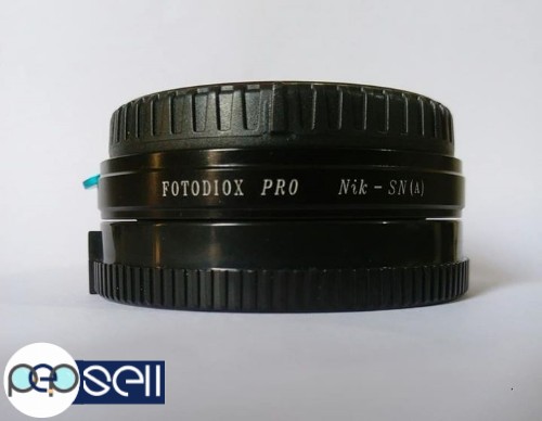 Sony A mount to Nikon lens adapter 2 