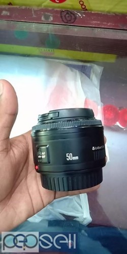 Canon lens EF 50 mm 1:1:8 for sale 3 