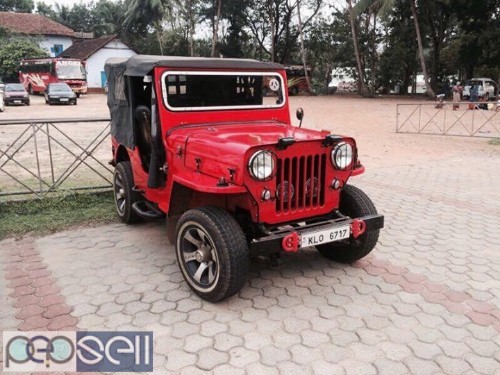 Vintage Willys Jeep Original at Kottayam 1 