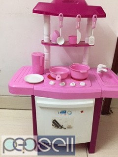 kids kitchen pink color 1 