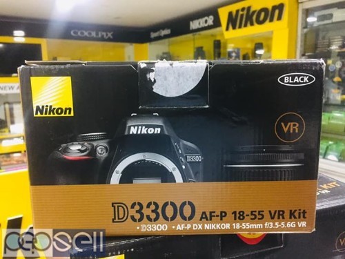 Nikon DSLR D3300 with lens kit kor sale 0 