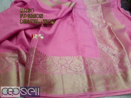 Banarasi Chanderi Silk Suit Materials 0 