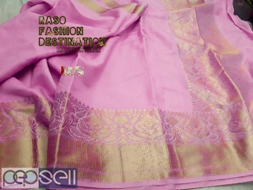 Banarasi Chanderi Silk Suit Materials 2 