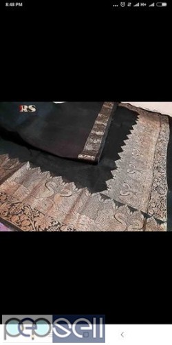 Banarasi Chanderi Silk Suit Materials 3 