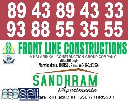 FRONT LINE CONSTRUCTIONS THRISSUR-Flat for Sale, Marathakkara Thrissur 3 
