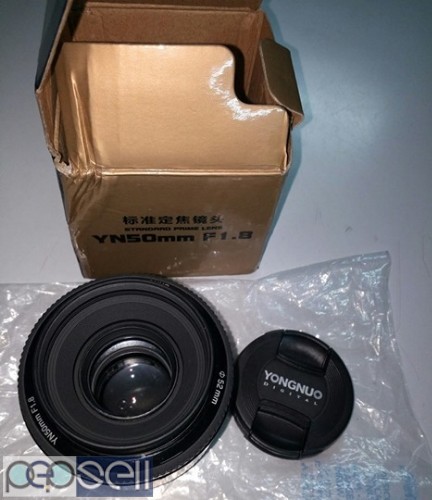 Yongnuo prime lens for canon 50 mm & 35 mm 0 